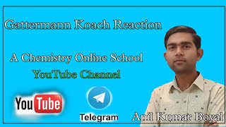 Gattermann Koach Reaction With Mechanism  By A Chemistry Online School YouTube Channel 4 [upl. by Jada]