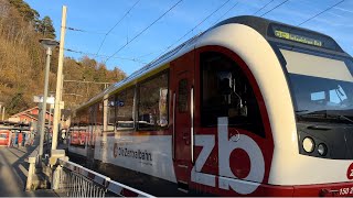 Train Brienz to Interlaken Ost Switzerland [upl. by Philbert491]