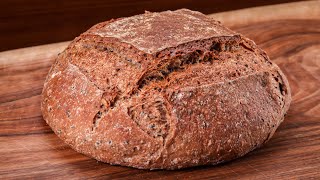 Nutritious Four Grain Whole Wheat Bread Recipe [upl. by Melville]