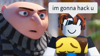 gru sees tubers93 on roblox [upl. by Raamaj]