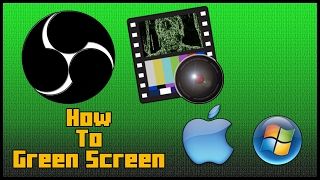 How to Setup a Green Screen in OBS Studio [upl. by Zetnwahs]
