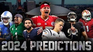 Predicting the Entire 2024 NFL Season [upl. by Neelrihs]