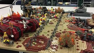 LEGO Warhammer 40000 Build  Bricks Cascade 2019 [upl. by Callan]