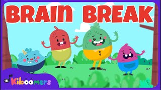 Brain Break Dance  THE KIBOOMERS Preschool Movement Songs for Circle Time [upl. by Dosi]