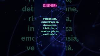 Caratteristiche segno zodiacale Scorpione [upl. by Conti]