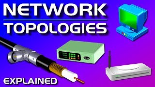 Network Topologies Star Bus Ring Mesh Ad hoc Infrastructure amp Wireless Mesh Topology [upl. by Aroved]