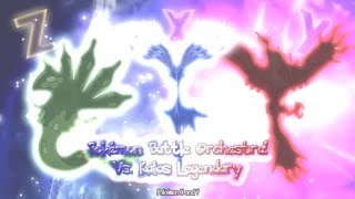 Pokémon Battle Orchestra Vs Kalos Legendary [upl. by Richey]