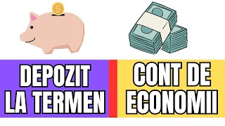 Depozit La Termen VS Cont De Economii 2024  Avantaje Si Dezavantaje [upl. by Camp957]