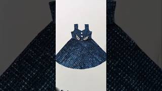 Beautiful Frock Design Making [upl. by Decima]