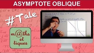 Démontrer quune droite est asymptote oblique  Terminale [upl. by Elleined174]