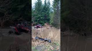 2019 RzR Turbo S Mudbusters Fender Flare Test [upl. by Gwenny]