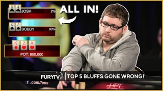 TOP 5 CRAZY POKER BLUFFS GONE WRONG [upl. by Caldwell139]