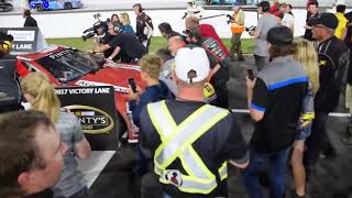 NASCAR Pintys PostRace Fight  Theetge and Lapcevich Jukasa 2017 [upl. by Roe]