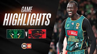 Tasmania Jackjumpers vs Perth Wildcats  Game Highlights  Round 3 NBL25 [upl. by Sldney]