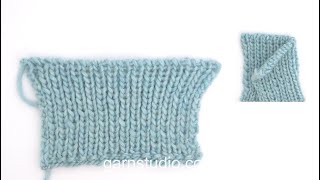 How to do an Italian cast off Knit 1  Purl 1 [upl. by Ateerys]