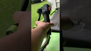 Quick idle and rev on the Shindaiwa C260 shindaiwa lawncare brushcutter japanese reliable best [upl. by Anal]