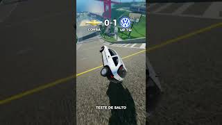 Up TSI VS Corsa Tunado carros beamngdrive [upl. by Ahsiam]