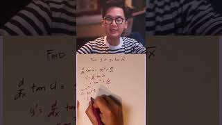 How to Find the Derivative of the Tangent Function Using the Chain Rule  Math in a Minute [upl. by Dimmick]