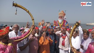 Jhulelal Jayanti celebration at Juhu Beach [upl. by Oiratnom787]