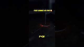 FaZe Banks VS Fire [upl. by Aslehc]