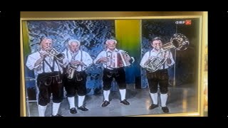 Bei der Sendung quotTreffpunkt Kärntenquot spielten die quotWernberger Buamquot die Diamanten Polka LIVE [upl. by Llehsyar360]