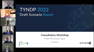 ENTSO E amp ENTSOG TYNDP 2022 DRAFT SCENARIOS REPORT STAKEHOLDER CONSULTATION WORKSHOP [upl. by Esilahs]