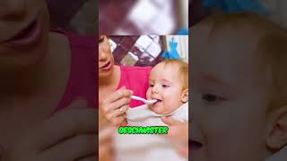 Brei Liebe Baby Dorian und MiniLucky essen Brei kindervideo [upl. by Penn]