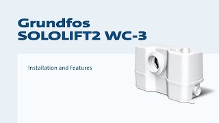 Grundfos SOLOLIFT2 WC3 Ultimate Guide to Installation and Features [upl. by Oibaf]