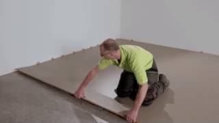 Installing Marmoleum Click [upl. by Millham909]