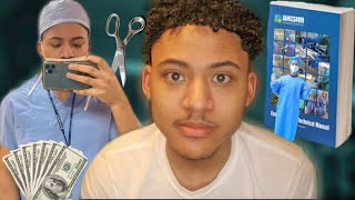 How to become a Sterile Processing technician  20 year old CRCST 😱 sterileprocessing [upl. by Kcod537]