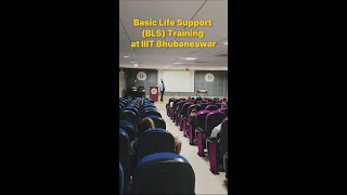 CPR Demonstration at IIITBhubaneswar BLS Training [upl. by Ollecram]