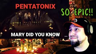 Pentatonix  Mary Did You Know Official Video Reaction Video [upl. by Ahseenak776]