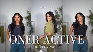 ONER ACTIVE FOCUS CAPSULE TRY ON HAUL  SIZING REVIEW  NEW COLORS [upl. by Cirdla]