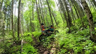 Best Dirt Bike trails in Anchorage Alaska [upl. by Tloc411]