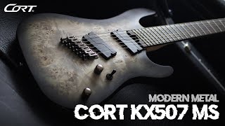 CORT KX507 MS  METAL  Multiscale 7 String with Fishman Fluence [upl. by Oregolac]