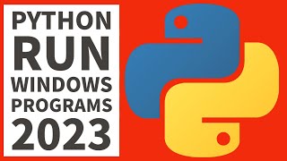 Run Windows Programs Using Python Subprocess Code Example 2023 [upl. by Licec757]