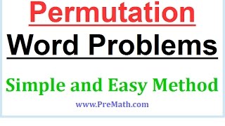 Permutation Word Problems Explained the Easy Way [upl. by Airbmat392]