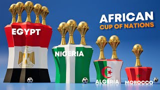 Africa Cup of Nations  All Winners [upl. by Rhynd]