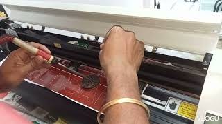 new model redsail plotter carriege cable problem [upl. by Lienhard530]