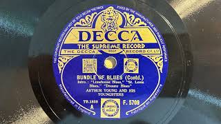 Bundle Of Blues  Arthur Young And His Youngsters  Decca F 5709 [upl. by Mcnully]