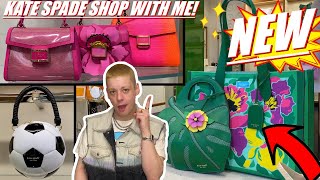 All NEW Kate Spade Summer Releases Massive Shop With Me Trip [upl. by Rizas]