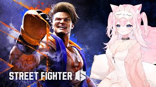 【Street Fighter 6】FIRST TIME PLAYING [upl. by Vin]