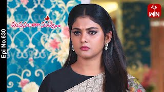 Manasantha Nuvve  23rd January 2024  Full Episode No 630  ETV Telugu [upl. by Humo]