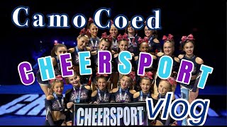 Camo Coed Cheersport Nationals 2024 Vlog [upl. by Agnes]