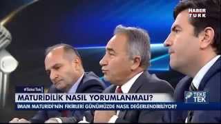 Maturidilik Nasıl Yorumlanmalı Haber Türk Teke Tek Dr Uygar Suphi Aktan [upl. by Anivram]