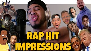 Old Heads REACT to Hit Rap Songs in Voice Impressions by AZZERZ for FIRST TIME EVER LMAO [upl. by Doniv]