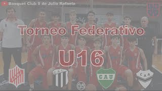 Torneo Federativo U16  Zona A  Sede 9 de Julio de Rafaela [upl. by Xilef]