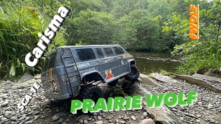 Carisma Prairie Wolf SCA 1E rc rock crawler [upl. by Jennilee565]