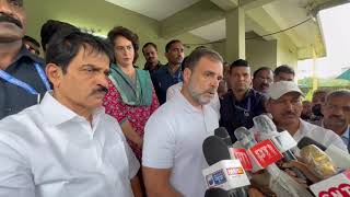 rahulgandhi Kerala has never witnessed a tragedy in one area as devastating as the one in Wayanad [upl. by Moe]