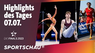 Die Finals 2023 die Highlights vom zweiten Tag  Sportschau [upl. by Ashlie]